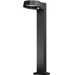 Maytoni Wegeleuchte Aluminium Glas LED IP54 65 cm Graphit URSA< Wegeleuchten|Led Außenleuchten