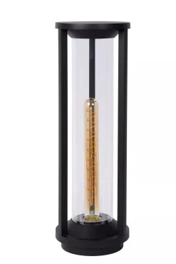 Wegeleuchten|Metall Lampen* Wegeleuchte Aluminium Schwarz IP65 50 cm Garten Eingang