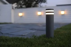 Eco-Light Wegeleuchte Anthrazit Aluminium 40 cm GU10 IP44 Modern< Metall Lampen|Wegeleuchten