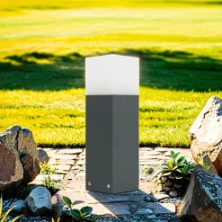 SU-MA Wegeleuchte außen 33cm blendarm IP44 Anthrazit< Metall Lampen|Wegeleuchten