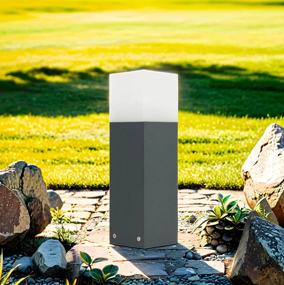 SU-MA Wegeleuchte außen 33cm blendarm IP44 Anthrazit< Metall Lampen|Wegeleuchten