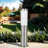 Metall Lampen|Moderne Lampen*Eglo Wegeleuchte Außen Edelstahl IP44 Garten Pollerleuchte