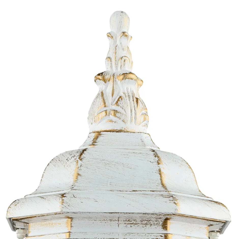 Easylight Wegeleuchte außen Garten Weiß 115,5 cm regenfest BREST< Rustikale Lampen|Wegeleuchten