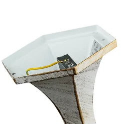 Easylight Wegeleuchte außen Garten Weiß 115,5 cm regenfest BREST< Rustikale Lampen|Wegeleuchten