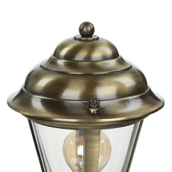 Lido Wegeleuchte außen Messing 100 cm Rustikal in Antik E27< Rustikale Lampen|Messinglampen