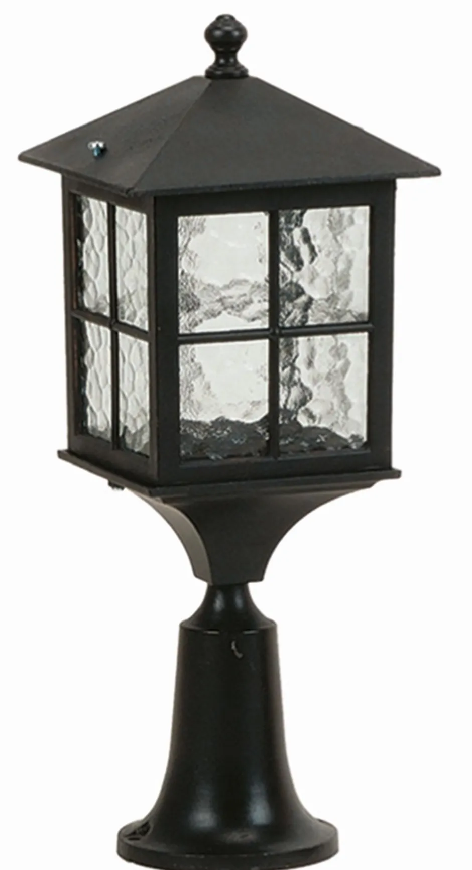 Lido Wegeleuchte außen Schwarz 46cm IP43 Rustikal< Außenleuchten Antik|Gartenlaternen