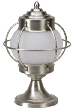 Gartenlaternen|Messinglampen*Lido Wegeleuchte Echt-Messing Glas 30 cm hoch IP43 E27