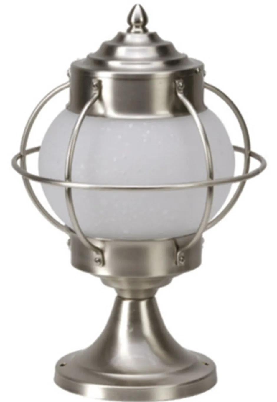 Gartenlaternen|Messinglampen*Lido Wegeleuchte Echt-Messing Glas 30 cm hoch IP43 E27