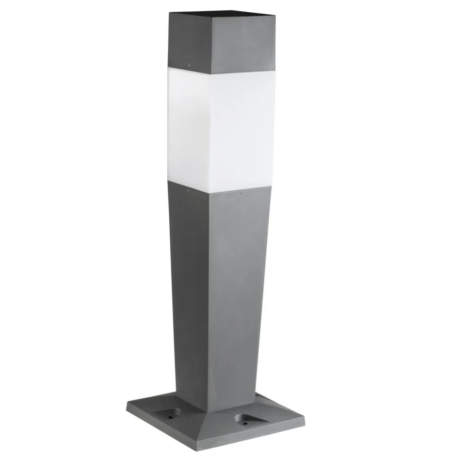 Kanlux Wegeleuchte Garten 77 cm Grau Weiß IP44 blendarm< Außenleuchten Antik|Außenleuchten Messing