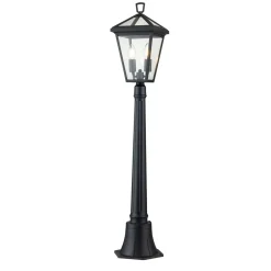 Metall Lampen|Vintage Lampen*Elstead Wegeleuchte Garten E14 IP44 110,2 cm hoch ABINGDON