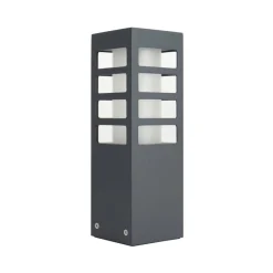 Metall Lampen|Wegeleuchten*SU-MA Wegeleuchte Garten Terrasse Anthrazit 25cm klein