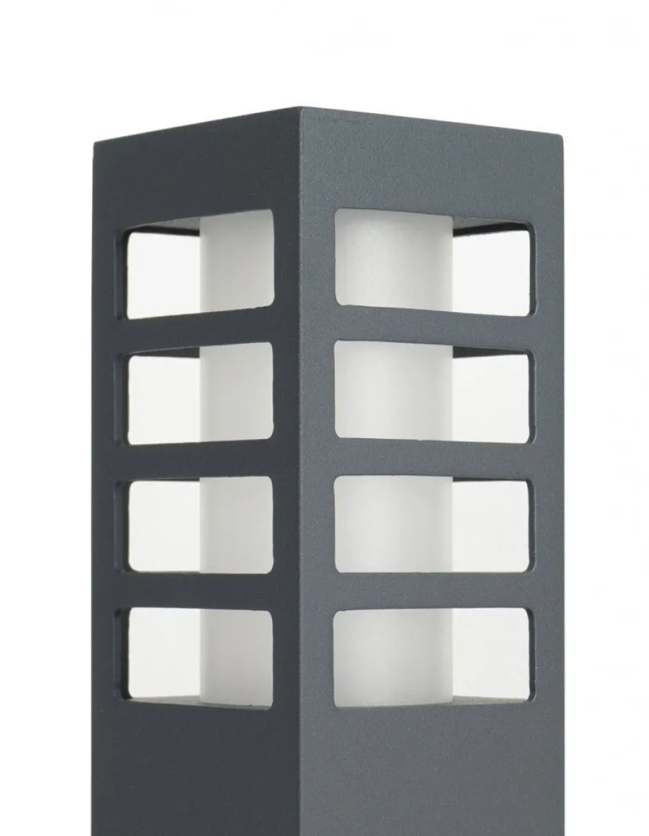 Metall Lampen|Wegeleuchten*SU-MA Wegeleuchte Garten Terrasse Anthrazit 25cm klein