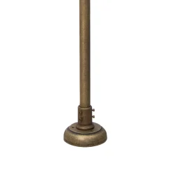 Giovanni Battista Wegeleuchte in Bronze Antik matt IP44 E27 150 cm Messing< Außenleuchten Antik|Außenleuchten Messing