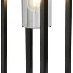 Searchlight Wegeleuchte IP44 E27 45 cm Schwarz Modern BENJAMIN< Metall Lampen|Wegeleuchten