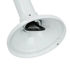 Lido Wegeleuchte Messing massiv Weiß 100 cm Rustikal Garten< Rustikale Lampen|Messinglampen