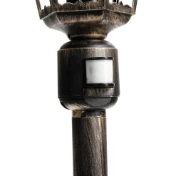 Maritime Lampen|Wegeleuchten*Easylight Wegeleuchte mit Bewegungsmelder in Schwarz Kupfer