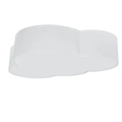 TK Lighting Weiße Deckenlampe Kinderzimmer WOLKI 4-flmg L62cm<Kinder Kinderzimmerlampen|Kinderlampen