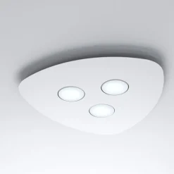 Deckenleuchten|Flurlampen*Nowodvorski Weiße Deckenlampe Metall blendarm GX53 3-flammig