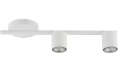 Sigma Weiße Deckenlampe Metall GU10 L:46 cm Zylinder Zeitlos< Deckenleuchten|Flurlampen