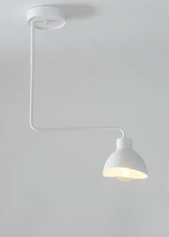 Sigma Weiße Deckenleuchte Metall E27 H:60 cm auffällig< Deckenleuchten|Moderne Lampen