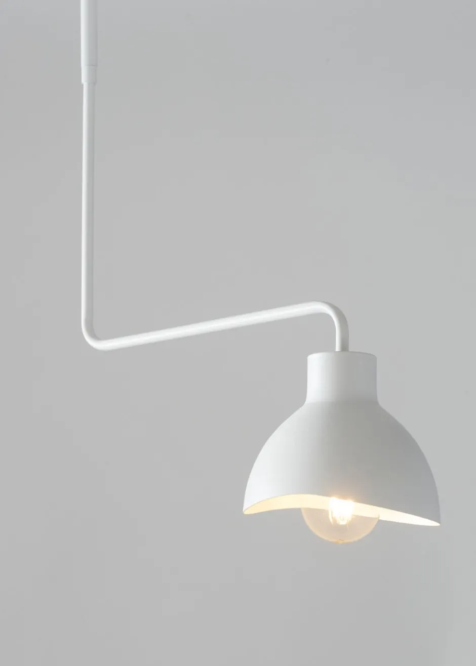 Sigma Weiße Deckenleuchte Metall E27 H:60 cm auffällig< Deckenleuchten|Moderne Lampen