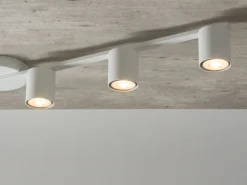 Deckenleuchten|Flurlampen*Sigma Weiße Deckenleuchte Weiß Metall GU10 110 cm länglich