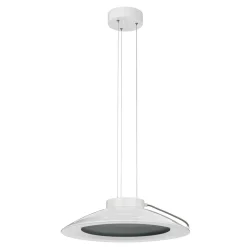 Elstead Weiße LED Pendelleuchte KOPPLA Ø35cm Retro Lampe< Led Lampen|Designerlampen