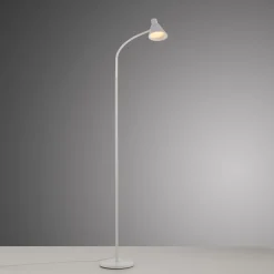 Wohnzimmerlampen|Metall Lampen*Just Light Weiße LED Stehleuchte Metall 150 cm 4 W 3000 K flexibel