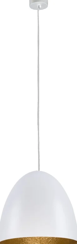 Küchenlampen|Wohnzimmerlampen*Nowodvorski Weiße Pendelleuchte Gold Esstisch Lampe ORNELLA