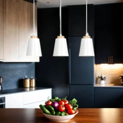 Emibig Weiße Pendelleuchte Nordic Design ROGER< Skandinavische Lampen|Lampen Aus Aller Welt