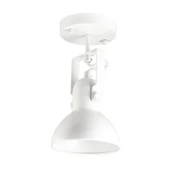 Wandleuchten|Flurlampen*Easylight Weiße Spot Lampe DALLAS Retro Design E14 verstellbar