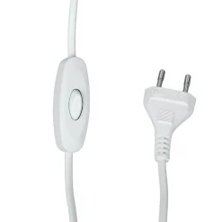 Moderne Lampen|Wohnzimmerlampen*Nowodvorski Weiße Stehleuchte Metall 153 cm flexibel