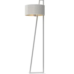 Luminex Weiße Stehleuchte Metall 150 cm niedrig E27 Modern< Stehlampen|Wohnzimmerlampen