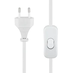 Nachttischlampen|Stofflampen*Easylight Weiße Tischleuchte Holz Fuß Stoff Schirm 31cm E14