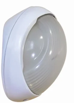 Außenwandleuchten|Maritime Lampen*Lido Weiße Wandlampe Aluminium IP44 Außenbereich vielseitig