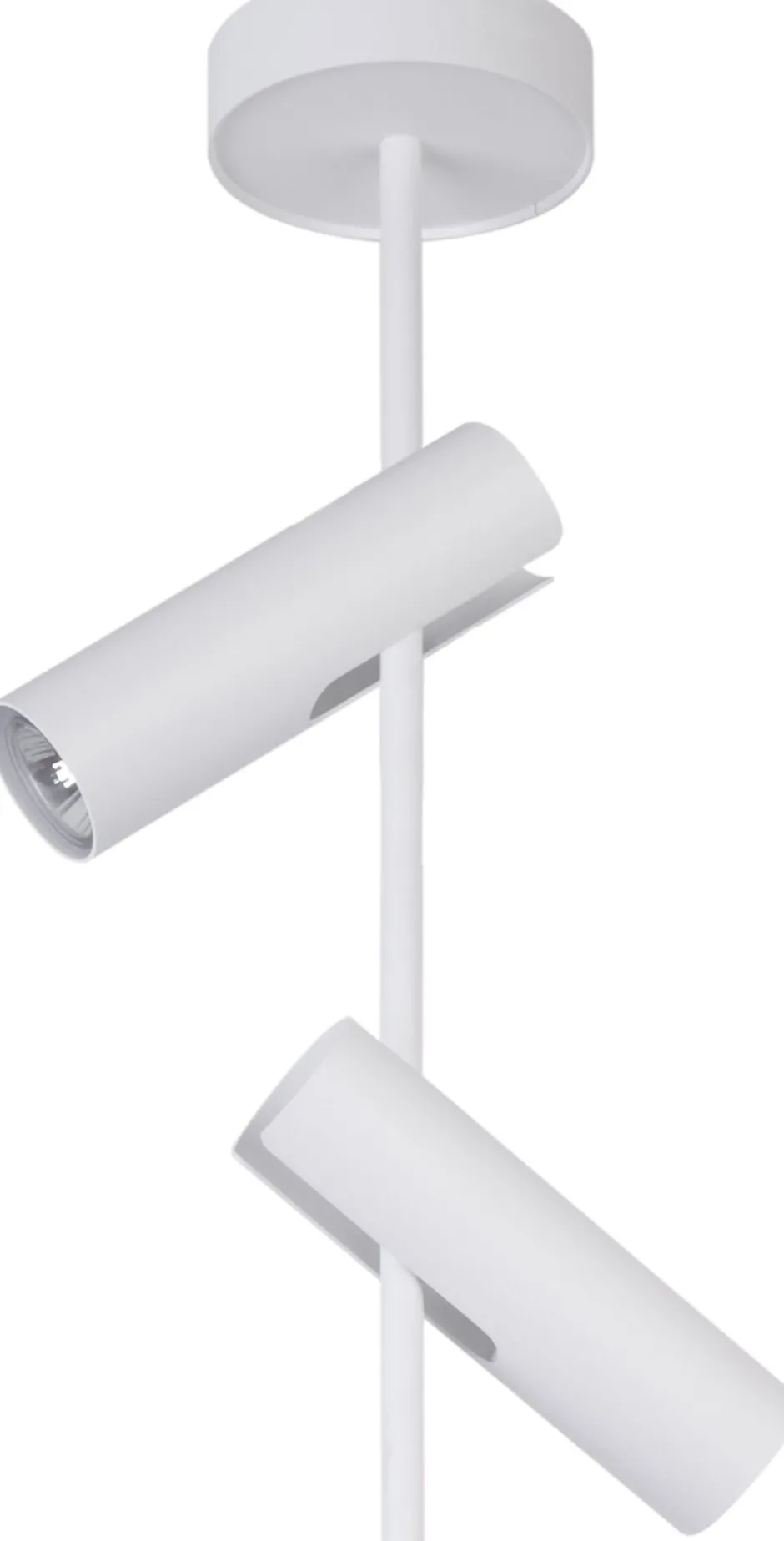 Sigma Weißer Deckenstrahler Metall GU10 H:55 cm beweglich< Deckenleuchten|Spots