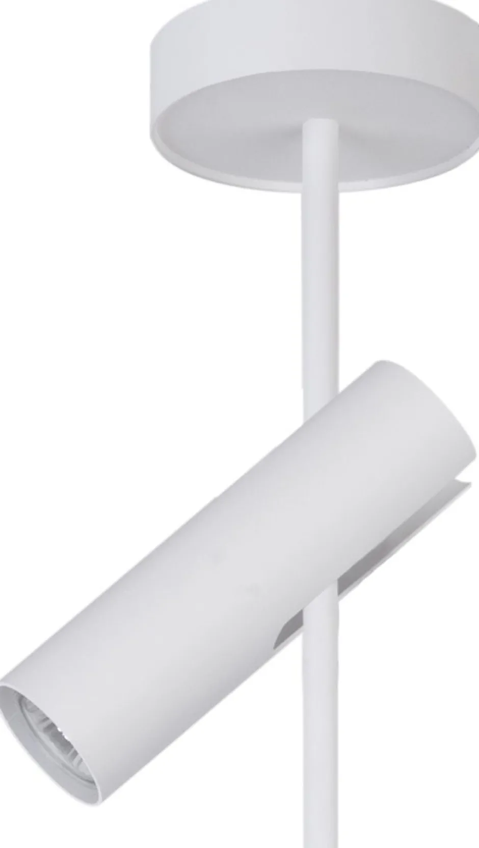 Sigma Weißer Deckenstrahler Metall GU10 H:55 cm beweglich< Deckenleuchten|Spots