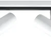 Sollux Weißer Deckenstrahler Metall L:30cm 2x GU10 DUCCIA< Deckenleuchten|Flurlampen