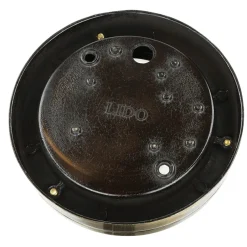 Lido Wetterfeste Außenleuchte Rund IP64 echtes Messing< Außenwandleuchten|Rustikale Lampen