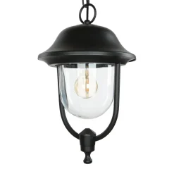 Metall Lampen|Rustikale Lampen*SU-MA Wetterfeste Hängelampe außen IP43 Rustikal E27