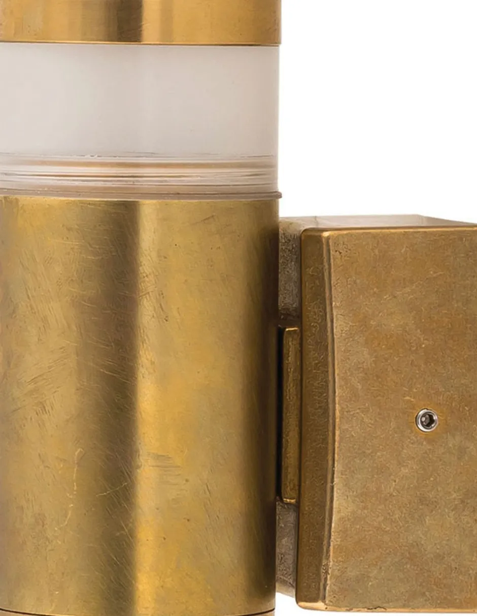 Lido Wetterfeste Wandlampe Messing Modern IP64 außen< Außenwandleuchten|Moderne Außenleuchten