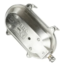 Rustikale Lampen|Metall Lampen*Lido Wetterfeste Wandlampe SKIATHOS Nickel Maritim IP64