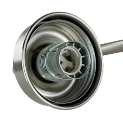 Metall Lampen|Messinglampen*Lido Wetterfeste Wandlampe VERIA Nickel Weiß aus Messing