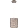 Elstead Wohnliche Deckenlampe ASTILLA in Silber Vintage< Deckenleuchten|Bürolampen