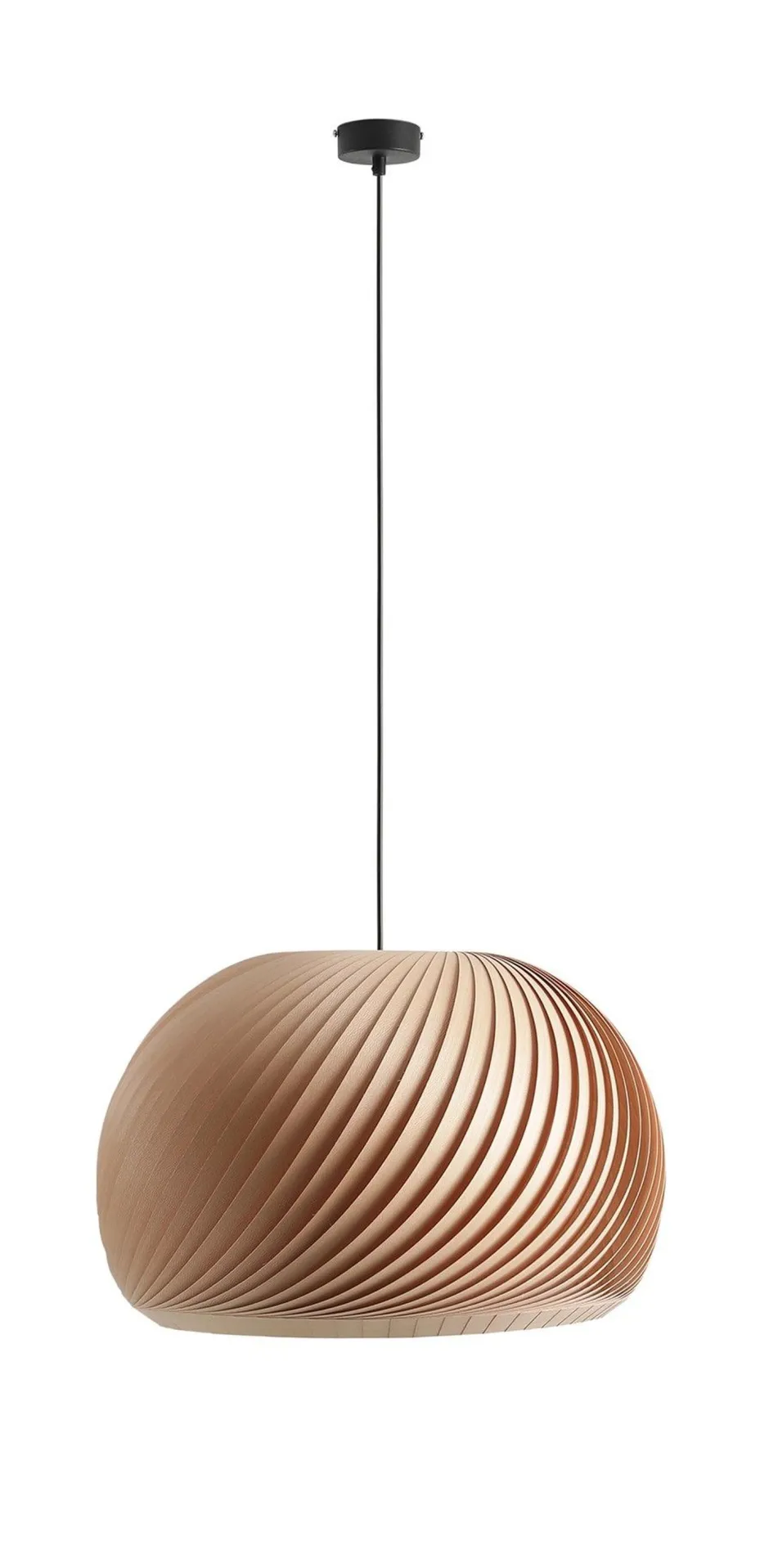 ALDEX Wohnliche Hängelampe in Natur Schwarz Ø53 cm E27 Holz< Wohnzimmerlampen|Metall Lampen