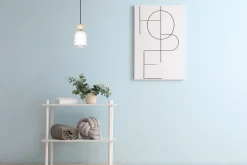 Hängelampen|Bürolampen*Belis Wohnliche Hängelampe Metall Holz E27 Ø11 cm rund