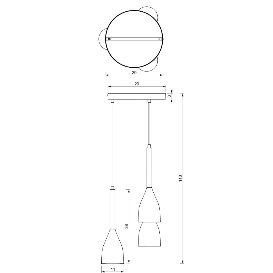 Hängelampen|Wohnzimmerlampen*Luminex Wohnliche Pendelleuchte Retro Esszimmer Metall Holz