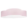 TK Lighting Wolkenlampe Rosa Stoff 62 cm lang 4x E27 Baby Kinder<Kinder Kinderzimmerlampen|Kinderlampen