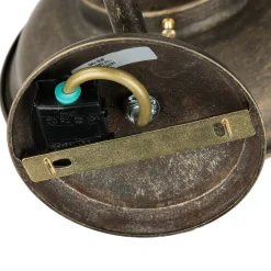 Giovanni Battista XL Außenwandleuchte Amalfi Echt-Messing Handarbeit< Lampen Aus Aller Welt|Rustikale Lampen