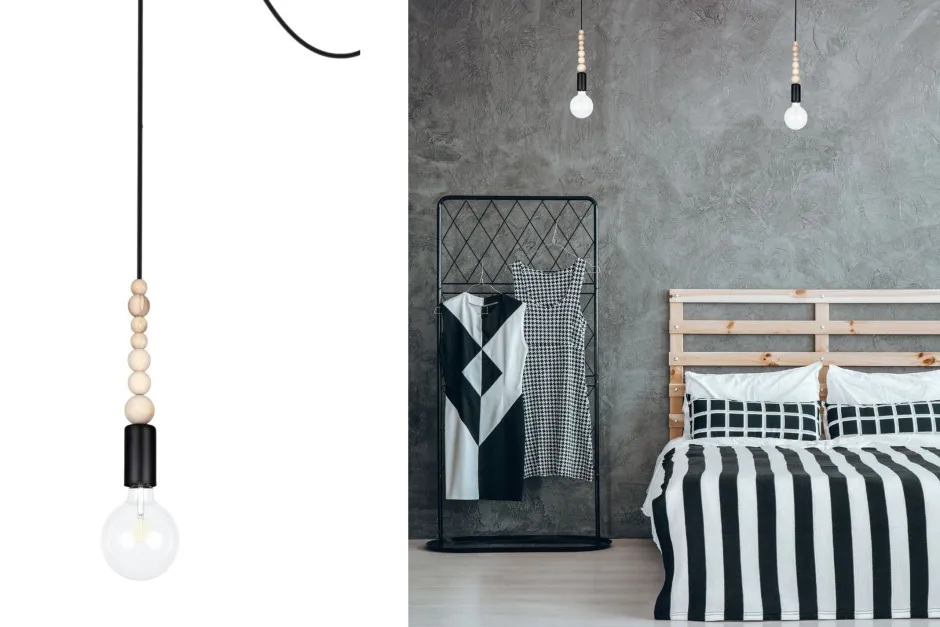 Hängelampen|Bürolampen*Belis XXL Hängelampe Spider flexibel L:400 cm E27 in Schwarz